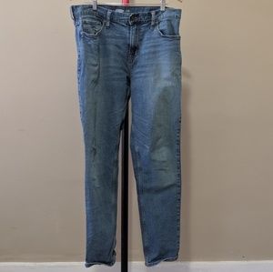 Old Navy Light Wash Athletic Cut Jeans 34x32